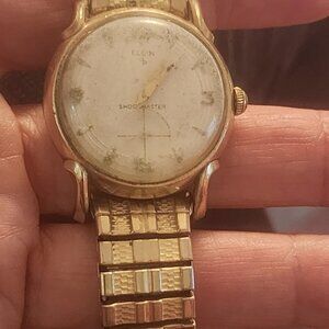 Vintage Elgin Durapower Shockmaster men's watch - Needs to be Serviced